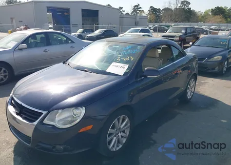 2007 Volkswagen Eos 2.0T z USA, uszkodzony, nr VIN WVWFA71F97V037967